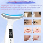 Facial and Neck Beauty Device, Skin Care Face Massager, Multifunctiona