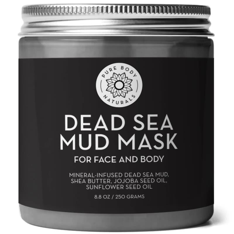 Dead Sea Mud Mask Treatment for Oily Skin, Blackhead, Acne, Dead Skin 8.8Oz By