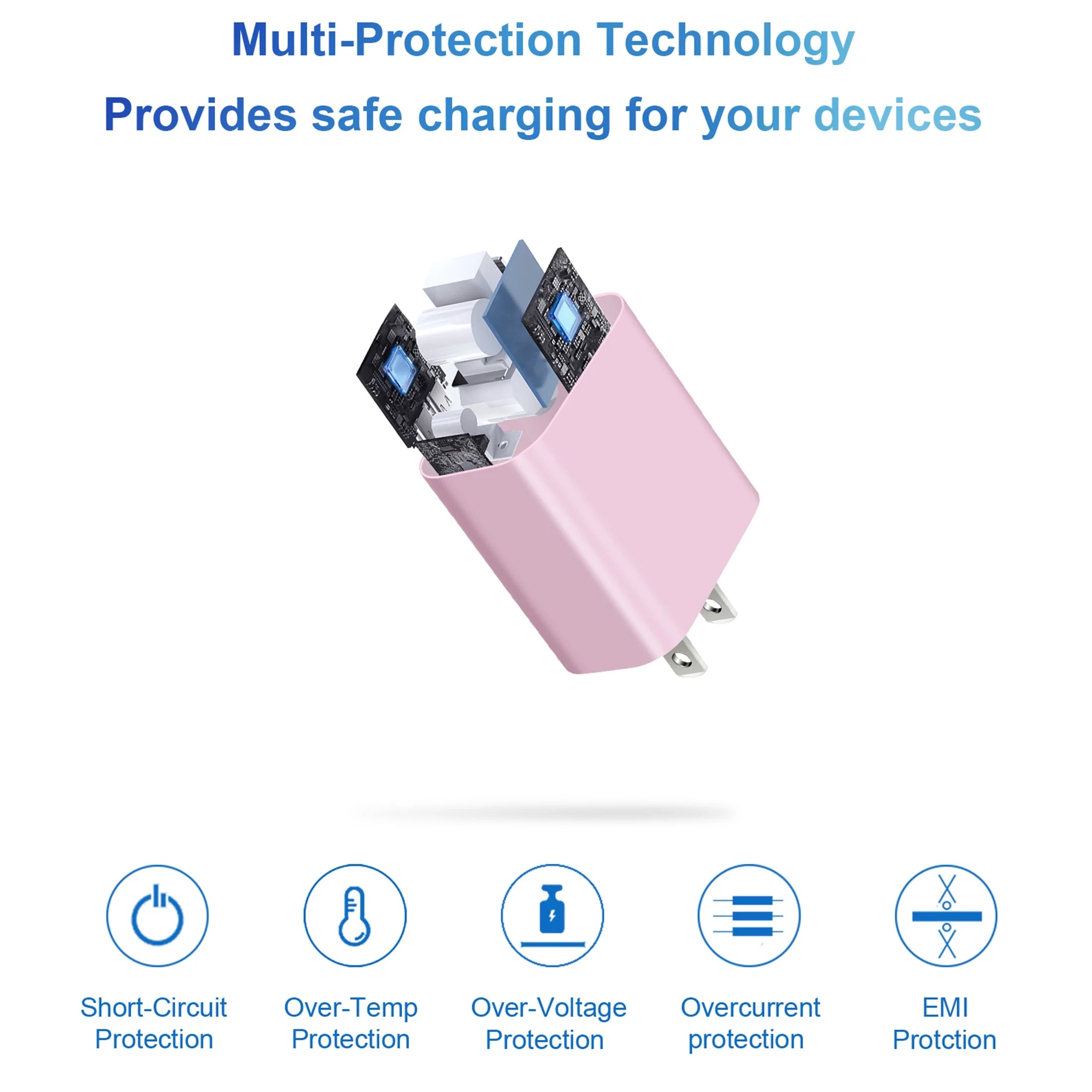 Iphone 14 11 12 13 Fast Charger-20W PD USB C Wall Charger with 6FT Fast Charging Cable Compatible for Iphone 14/13/12/11/Pro/Pro Max/Mini/Xs Max/Xr/X-Pink