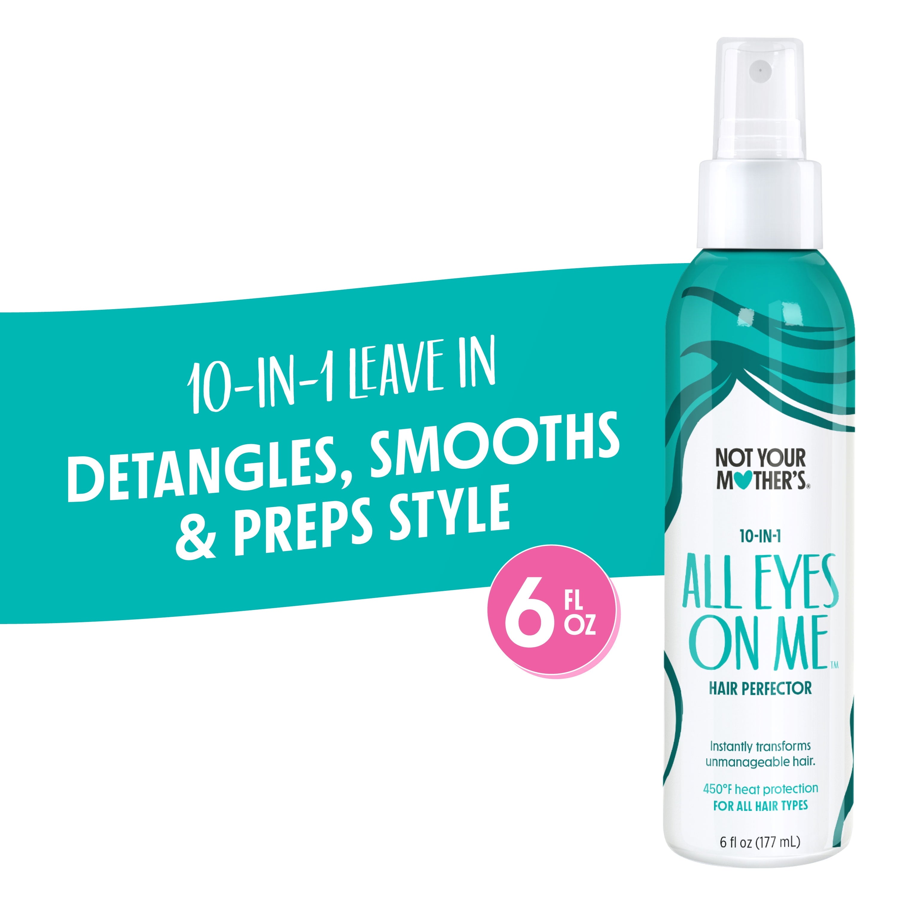 All Eyes on Me 10-In-1 Leave-In Detangler with Heat Protectant, 6 Fl Oz