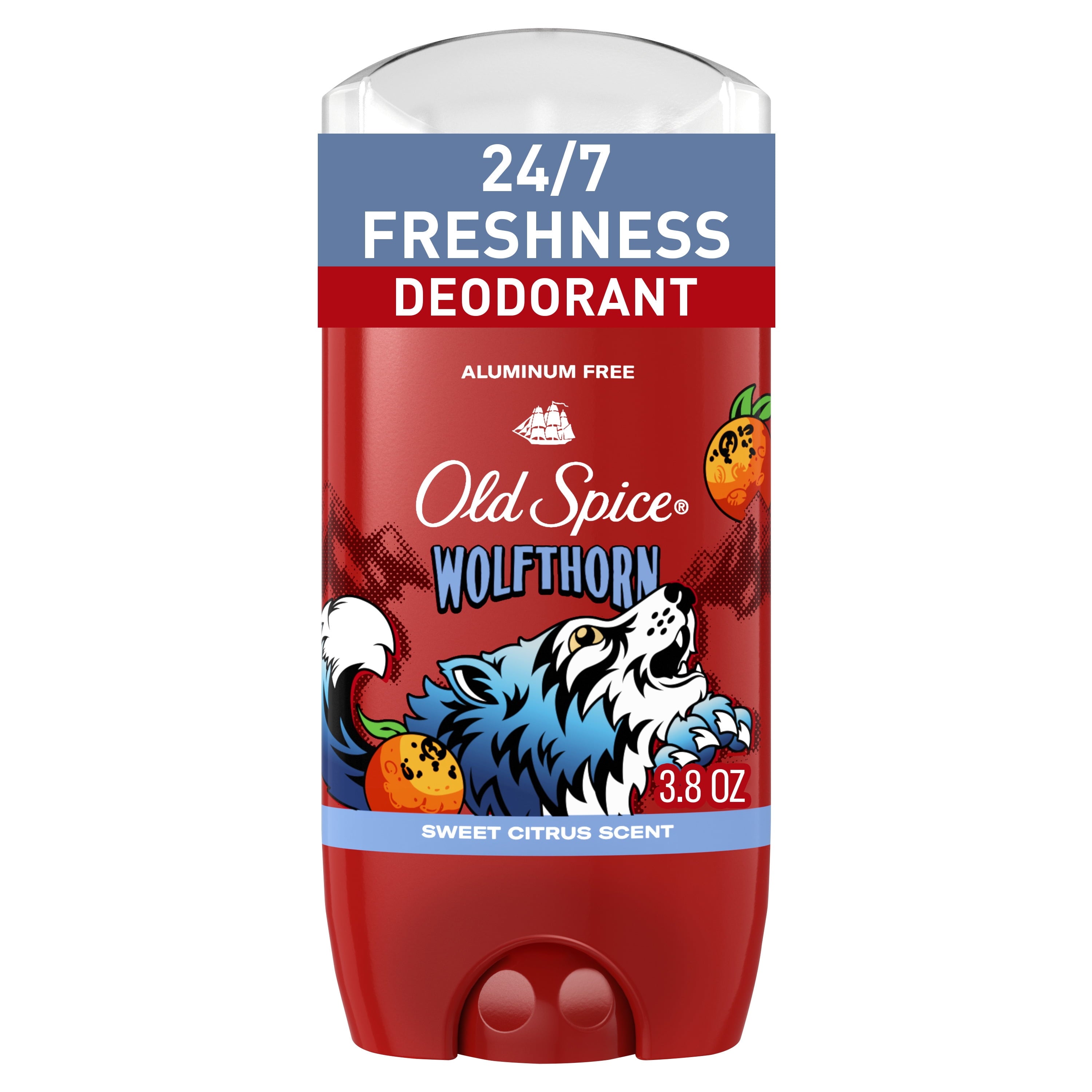 Aluminum Free Men'S Deodorant, Invisible Solid Stick, Wolfthorn, 3.8 Oz