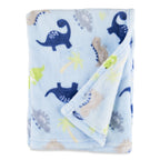 Parent’S Choice Plush Baby Blanket, Blue Dinosaur, 30 in X 36 In
