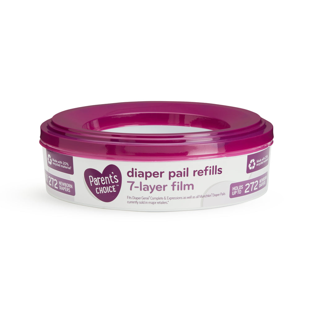 Parent'S Choice Diaper Pail Refills, Holds up to 272 Newborn Diapers