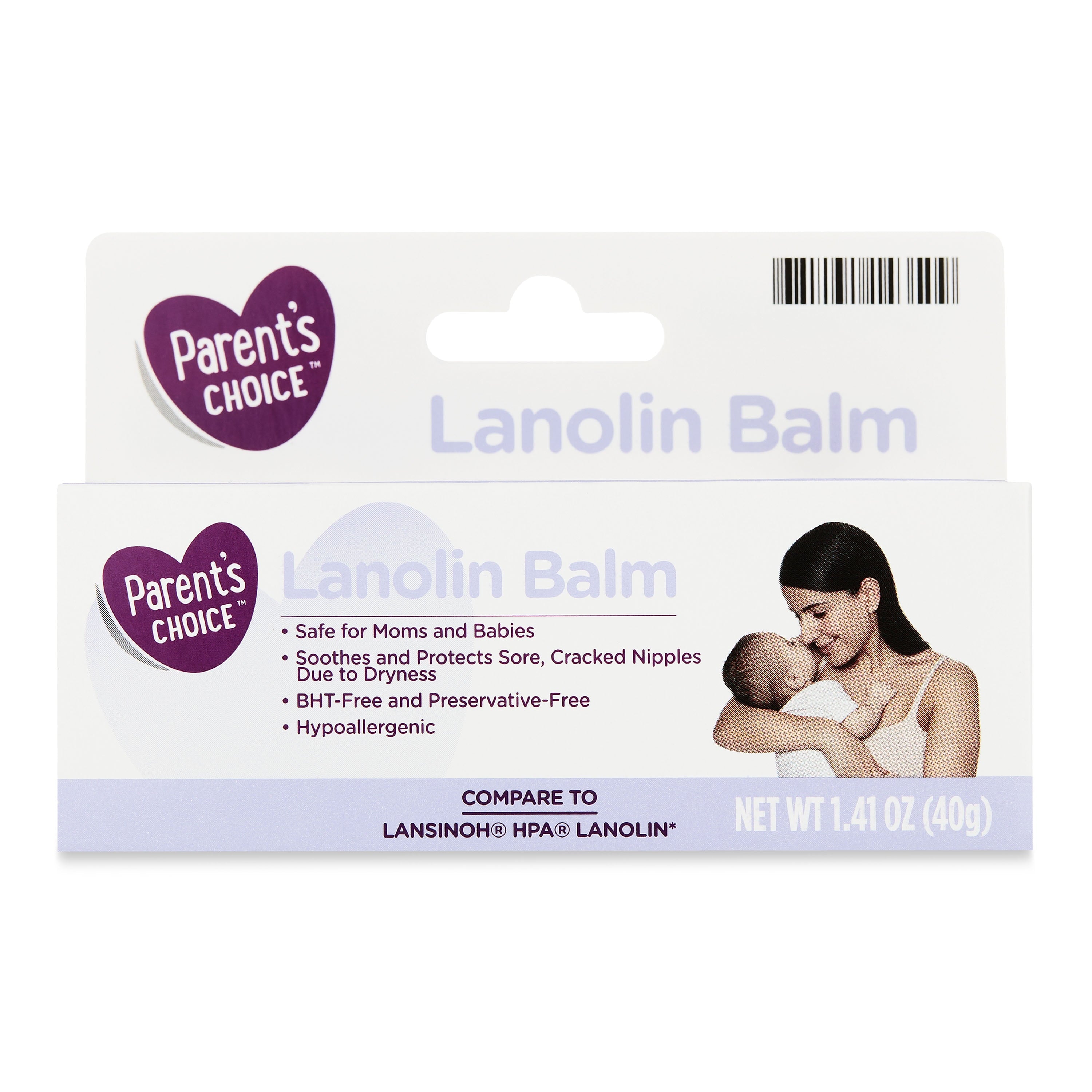 Parent'S Choice Lanolin Nipple Balm for Breastfeeding Mothers, 1.41 Oz