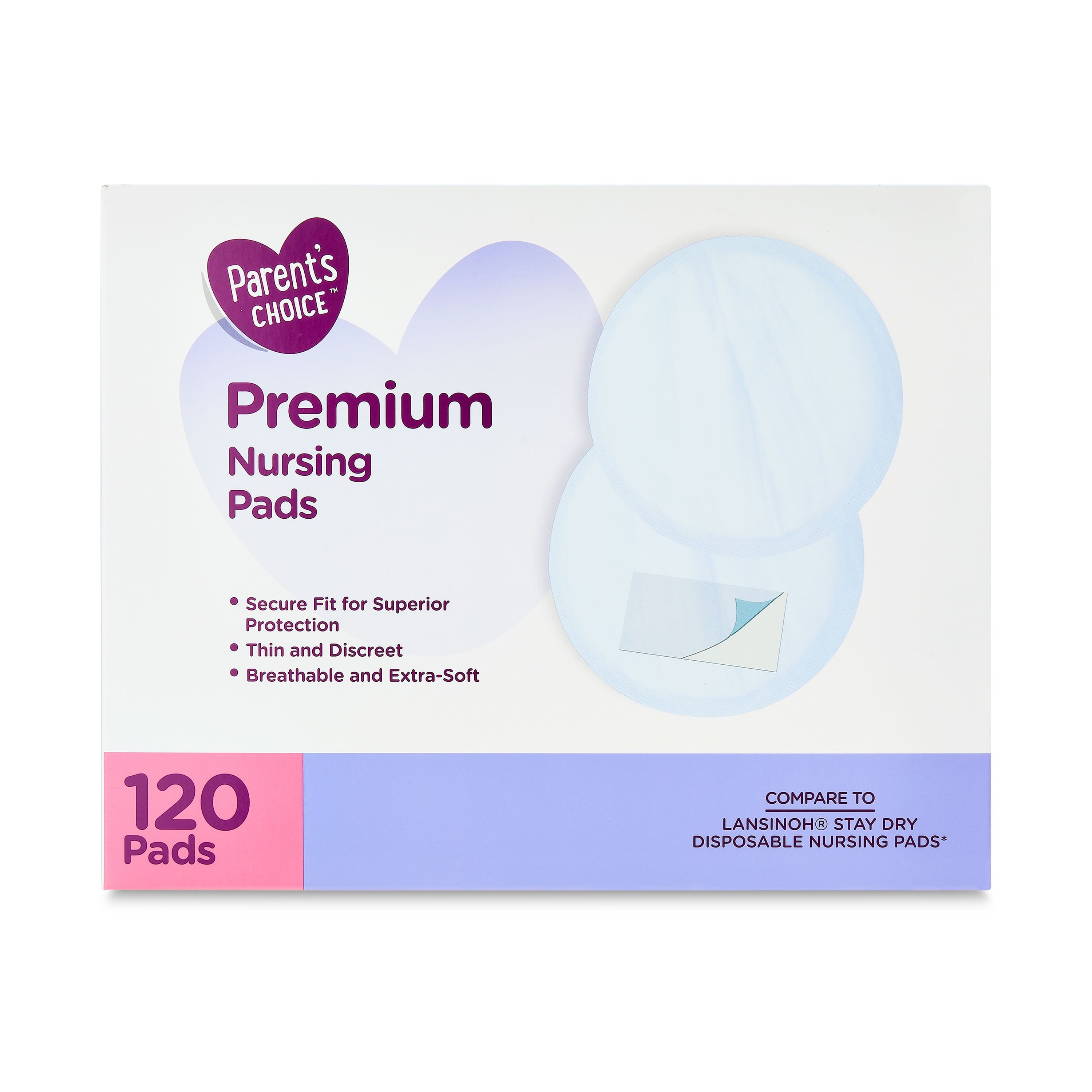 Parent’S Choice Premium Nursing Pads, 120 Count