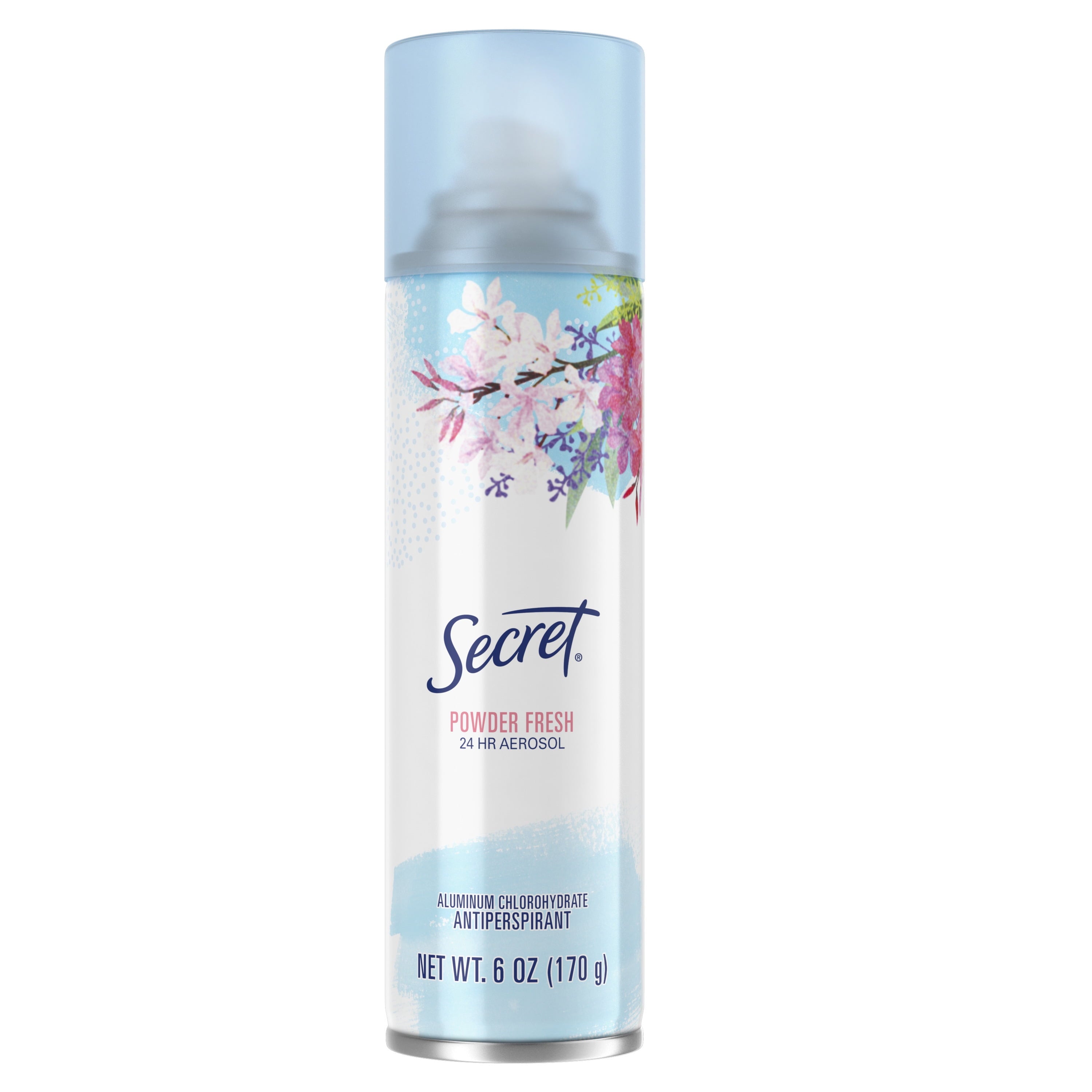 Aerosol Antiperspirant Deodorant, Powder Fresh, 6 Fl Oz