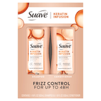 Professionals Keratin Infusion Smoothing Shampoo and Conditioner with Pump 28 Oz 2 Count