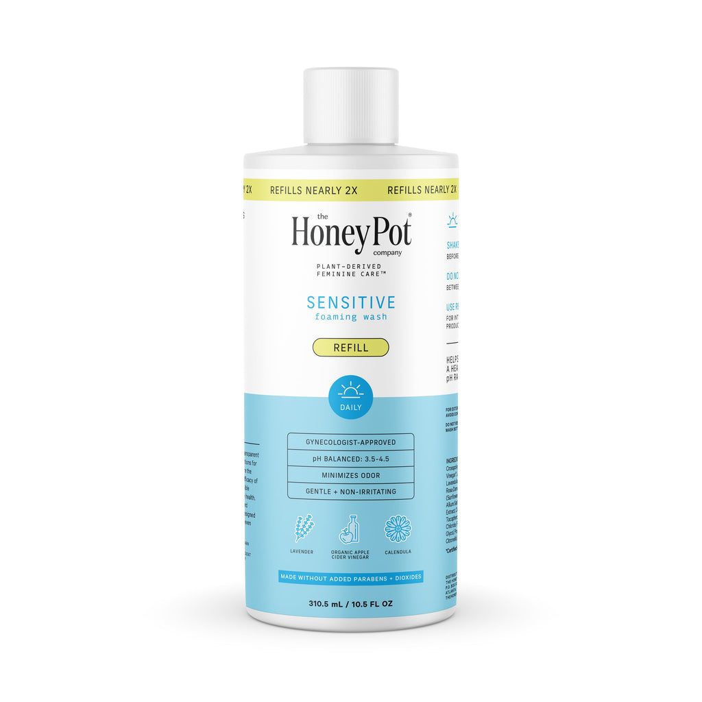 , Sensitive Intimate Wash Refill, 10.5 Fl. Oz