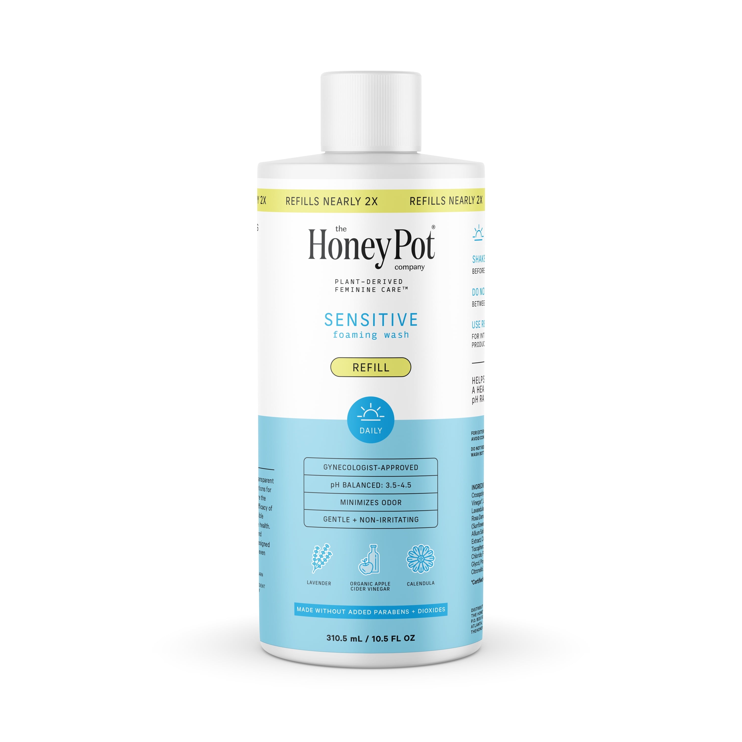 , Sensitive Intimate Wash Refill, 10.5 Fl. Oz