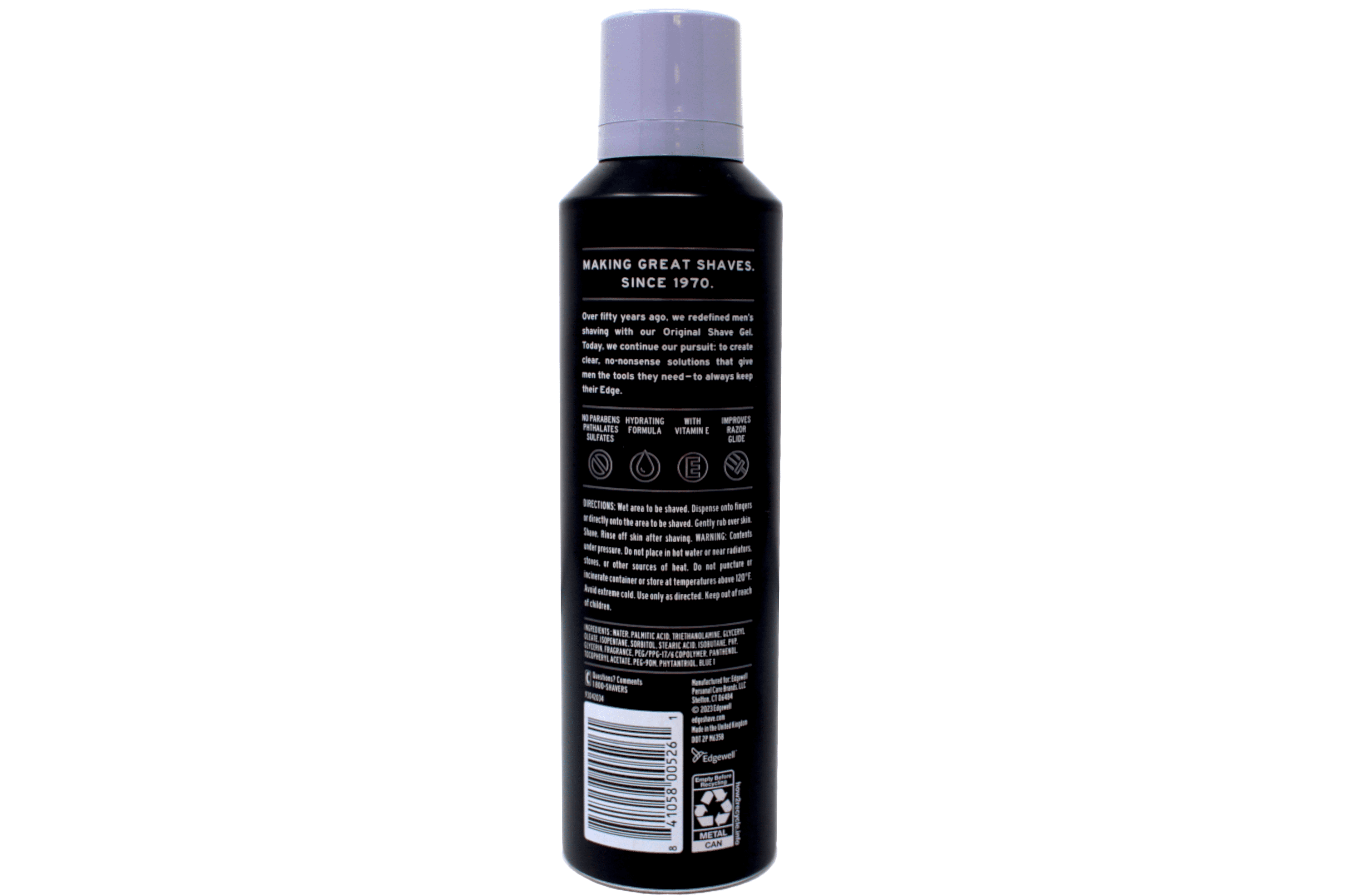 4 Pack - Edge Shave Gel Extra Moisturizing 7 Oz