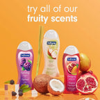 Exfoliating Body Wash, All Skin Types, Blackberry Sugar, 20 Fl Oz Bottle