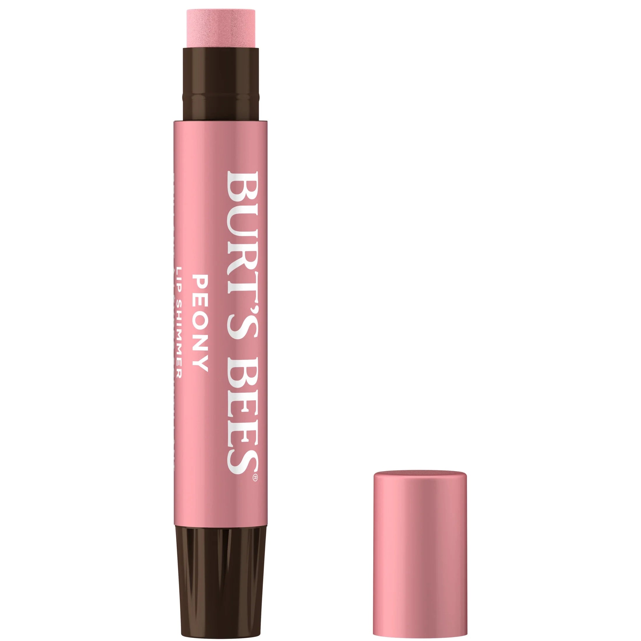 Burts Bees Lip Shimmer Peony; 1 Tube, 0.09 Oz.