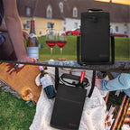 2 Bottle Wine Carrier Tote, Insulated Leakproof Wine Cooler Bag, Wine Travel Bag