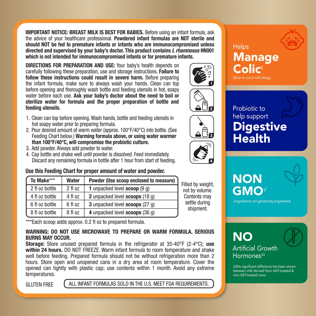 Parent'S Choice Hypoallergenic Infant Formula Powder, 27.8 Oz Canister