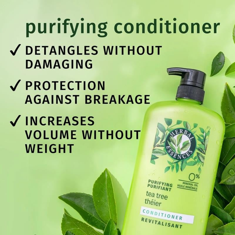 Purifying Conditioner, Tea Tree, All Hair Types, 29.2 Fl Oz
