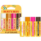 Burt'S Bees 100% Natural Origin Moisturizing Lip Balm, Birthday Cake, 4 Tubes