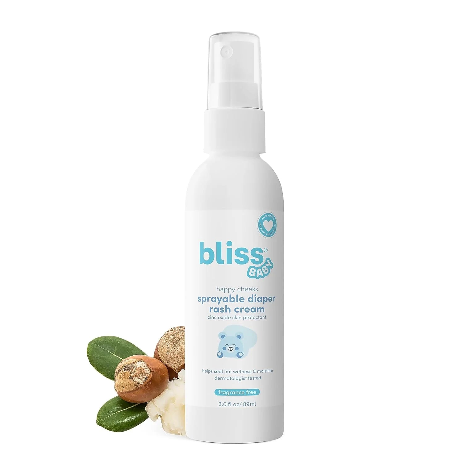 Diaper Rash Cream Spray - Fragrance-Free