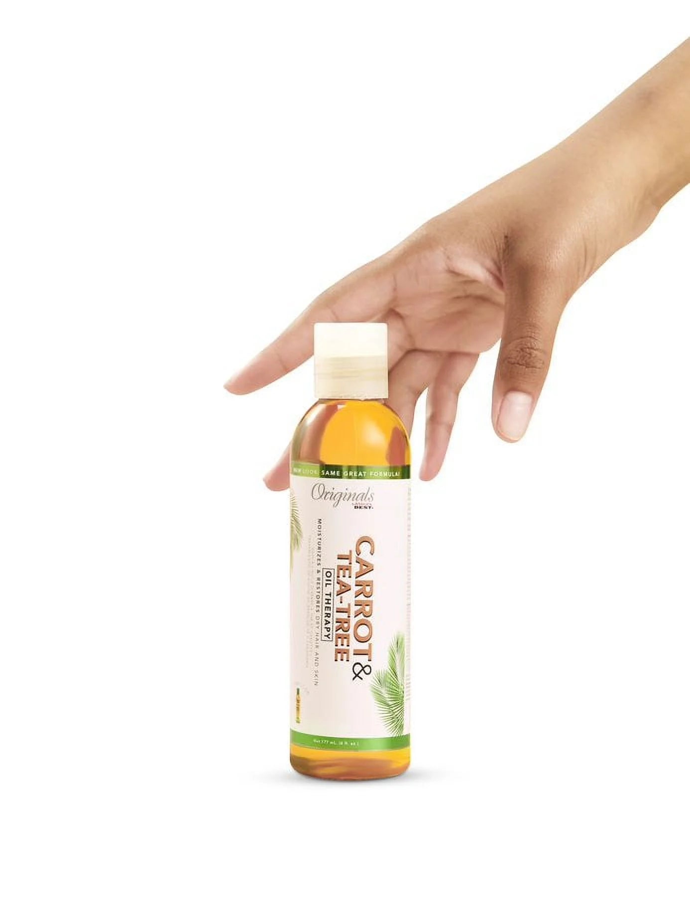 Originals by Africa’S Best Carrot & Tea Tree Oil Therapy for Dry Hair and Skin, 6 Fl Oz, Moisturizing, Unisex,