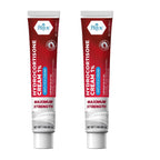 (2 Pack) MEDPRIDE Hydrocortisone Cream 1% Dermatitis Cream anti Itch Cream for Itchy Skin Relief, 1 Oz