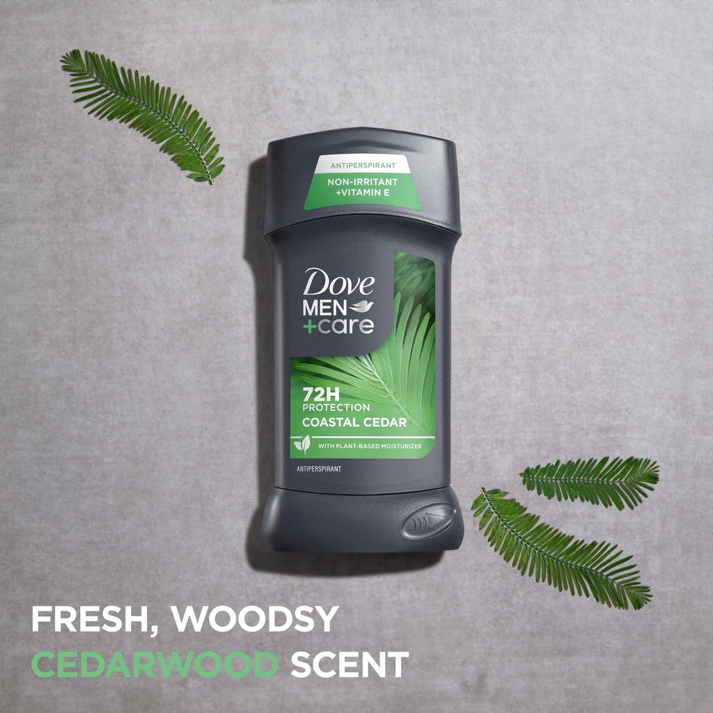 Antiperpirant Deodorant Stick for Men Coastal Cedar, 2.7 Oz