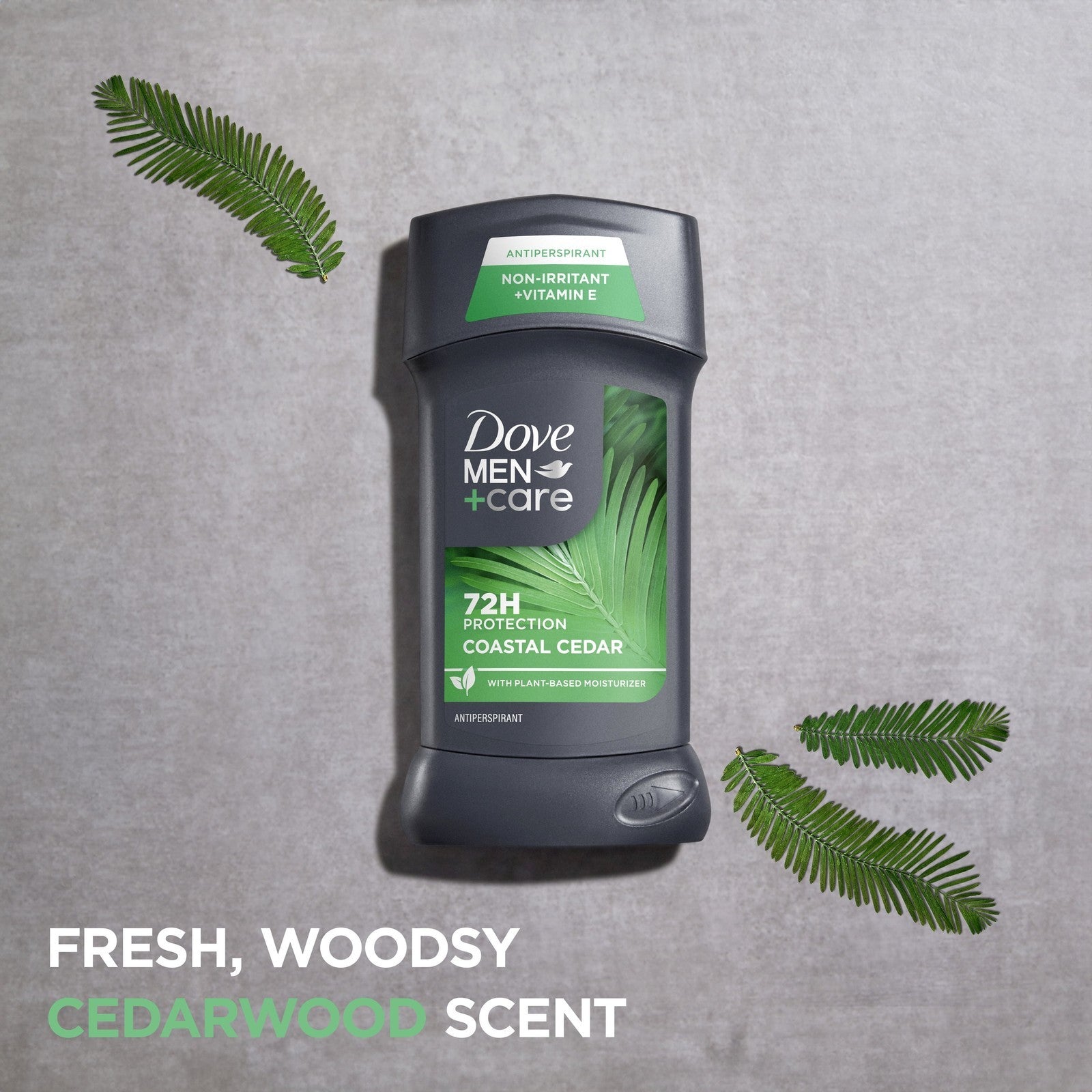 Antiperpirant Deodorant Stick for Men Coastal Cedar, 2.7 Oz