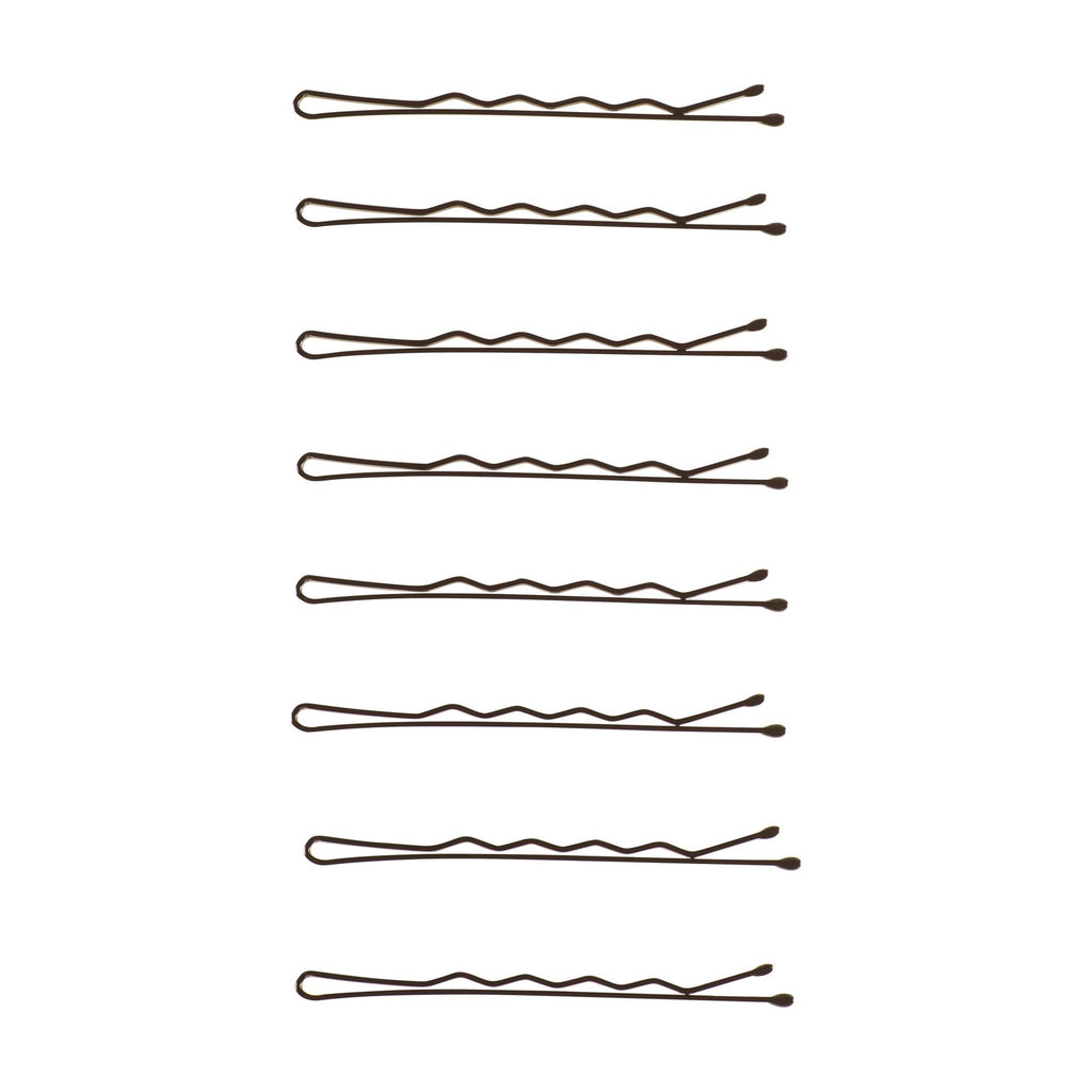 Bobby Pins, Slide Proof Grip, Secure Hold Hair Pins, for All Ages, Black, 90 Ct