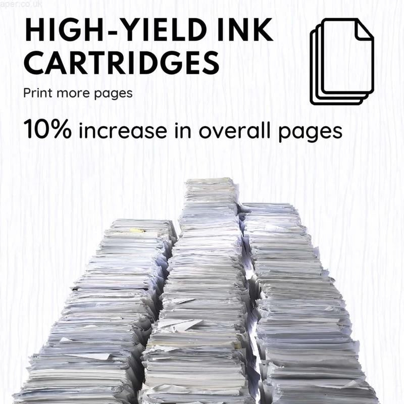 63XL Ink Cartridge Combo Pack Compatible for HP 63 Ink 63XL Ink Cartridges Black