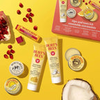Burts Bees Tips and Toes Gift Set, Hand Cream, Foot Cream, Cuticle Cream, Hand S
