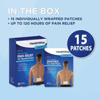 Cold Therapy Menthol Pain Relief Patch | 5% Menthol | Back and Large Areas | 3.9