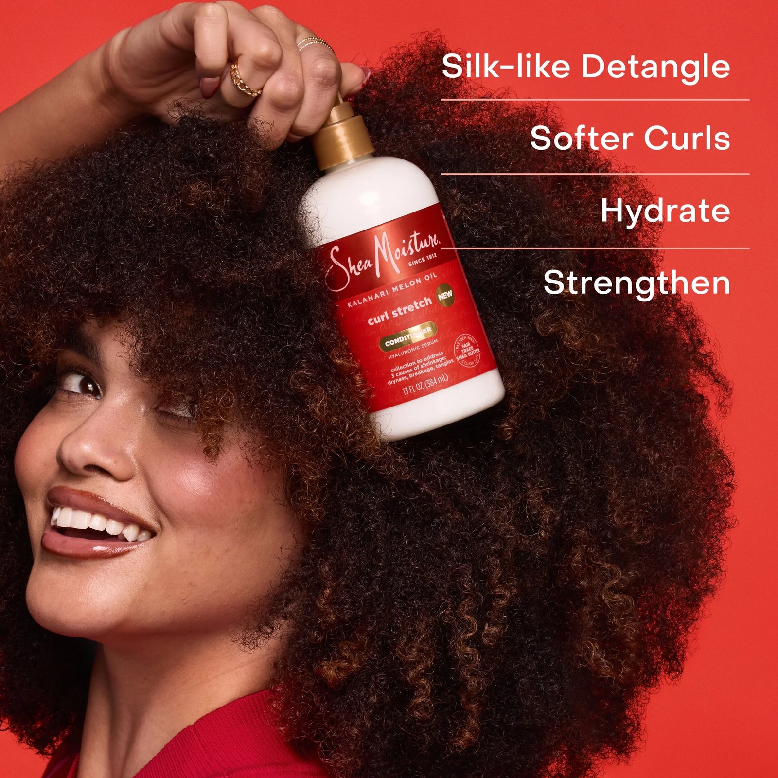 Curl Stretch Detangling Conditioner Kalahari Melon Oil Infused with Hyaluronic S