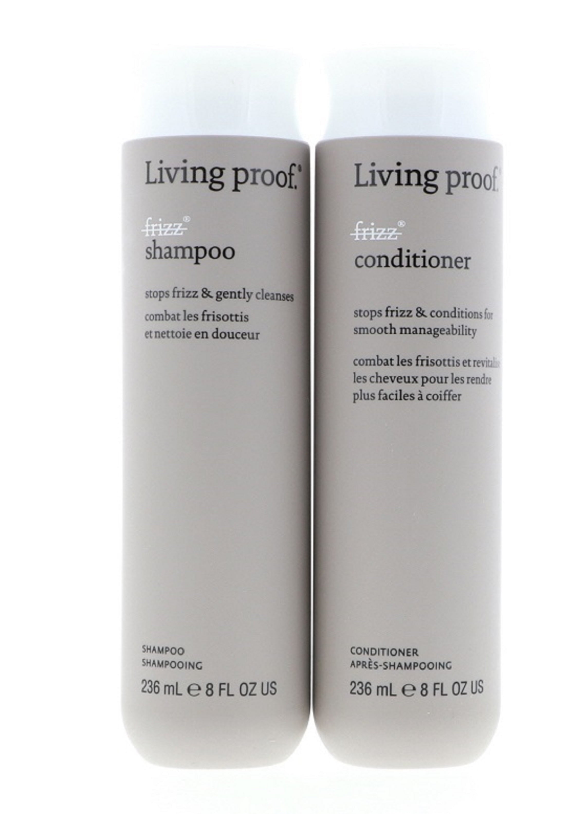 Living Proof No Frizz Shampoo and Conditioner 8Oz Combo