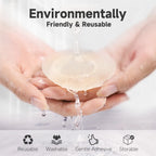 1 Pair Reusable Breast Petal, Nipple Covers Made from Silicone, Adhesive Silicon