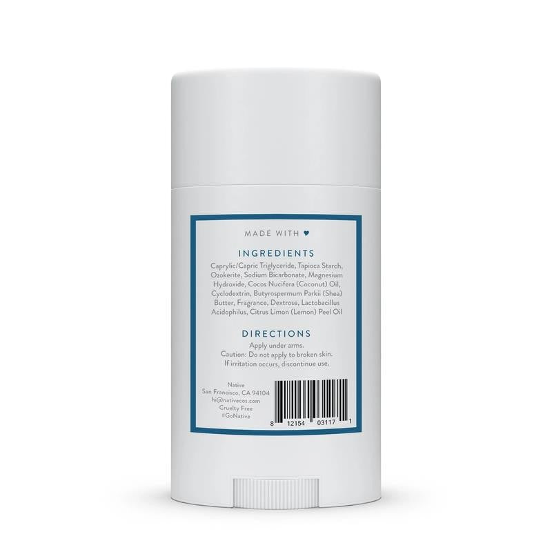 Deodorant, Aluminum Free, Sea Salt & Cedar, for Women and Men, 2.65 Oz