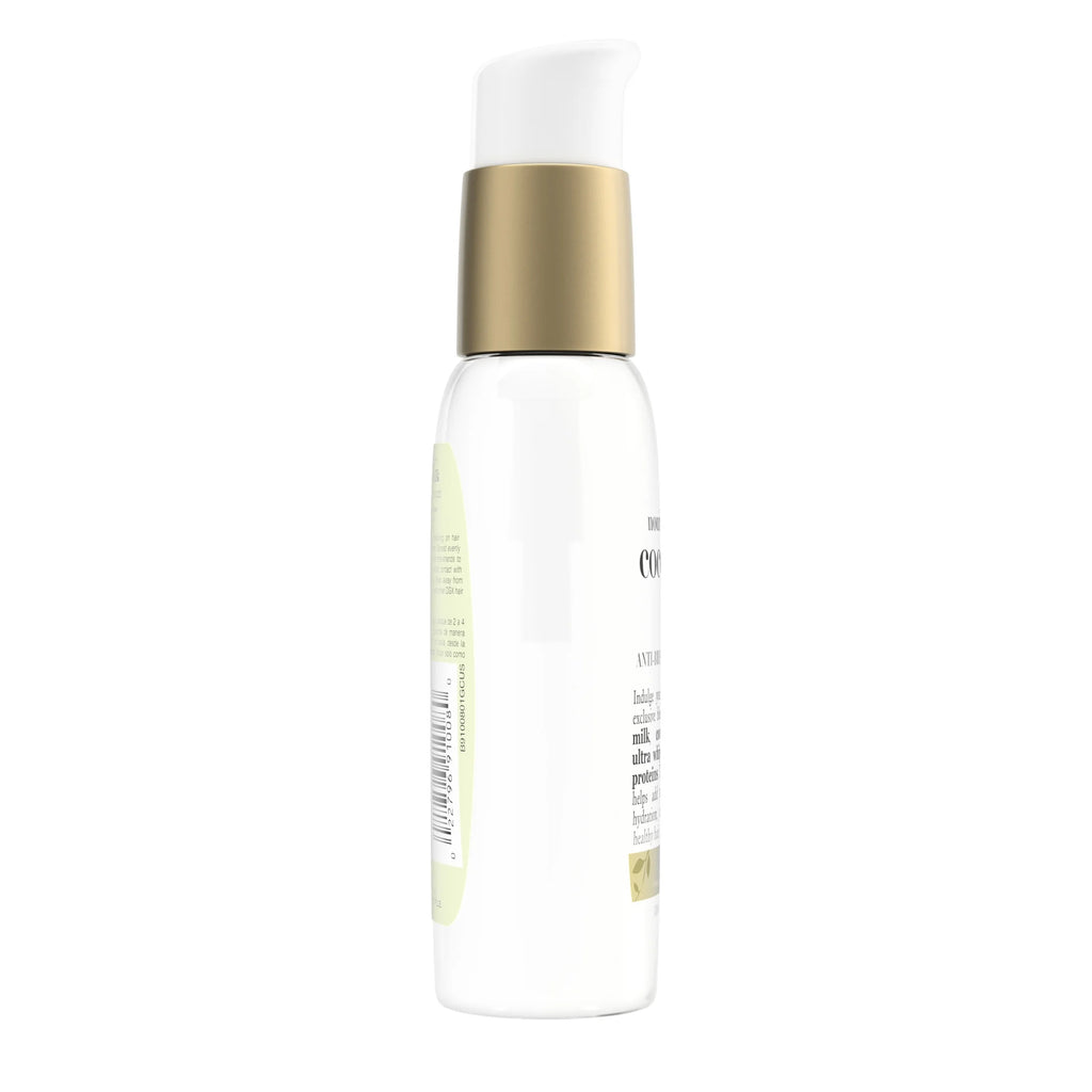 Coconut Milk Moisturizing Strength & Shine, Leave-In Treatment Hair Serum, 4 Fl