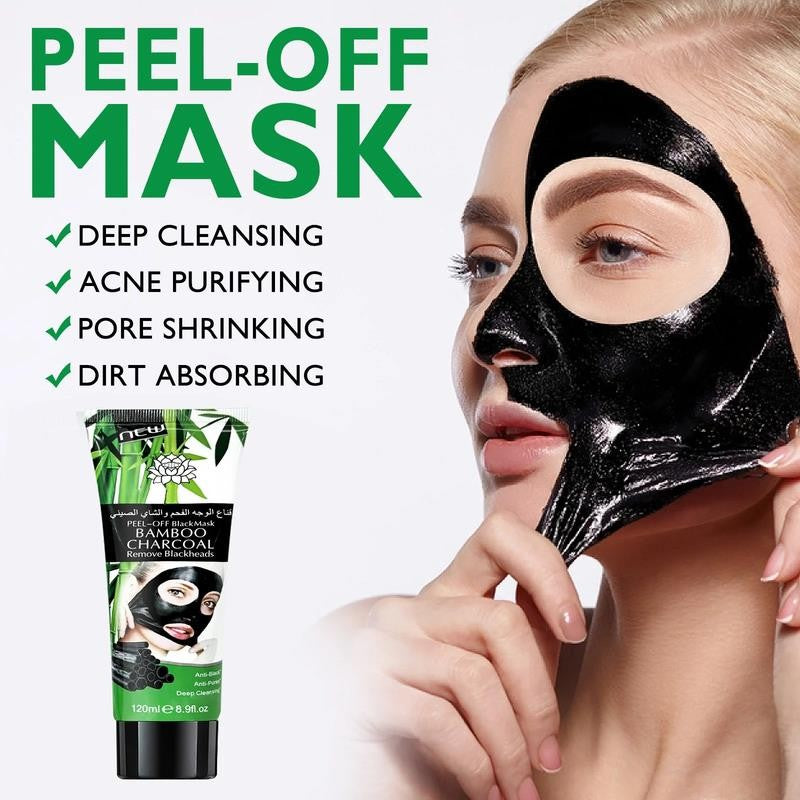 Blackhead Remover Mask, Activated Charcoal Peel-Off Mask, Facial Mask Purifying