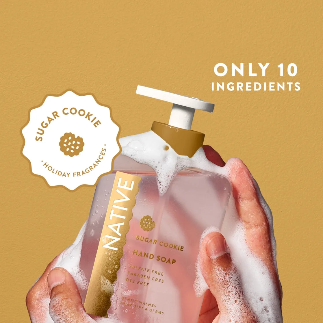 Native Sugar Cookie Limited Edition Liquid Hand Soap 13OZ