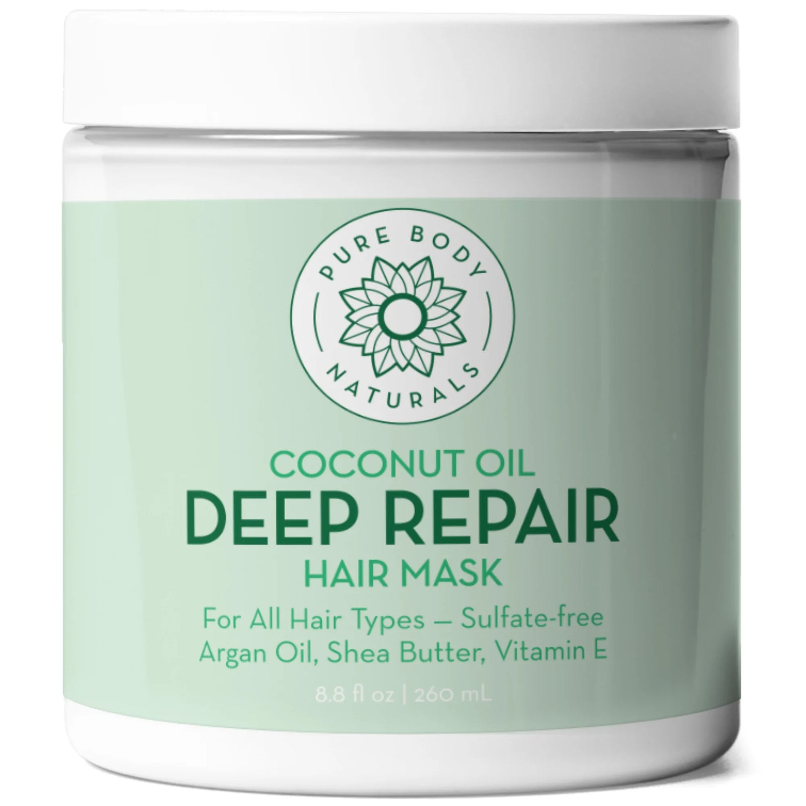 Coconut Oil Deep Repair Hair Mask, 8.8 Fl Oz, By