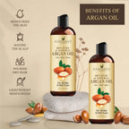 Argan Oil for Body, Skin & Hair, 8 Oz