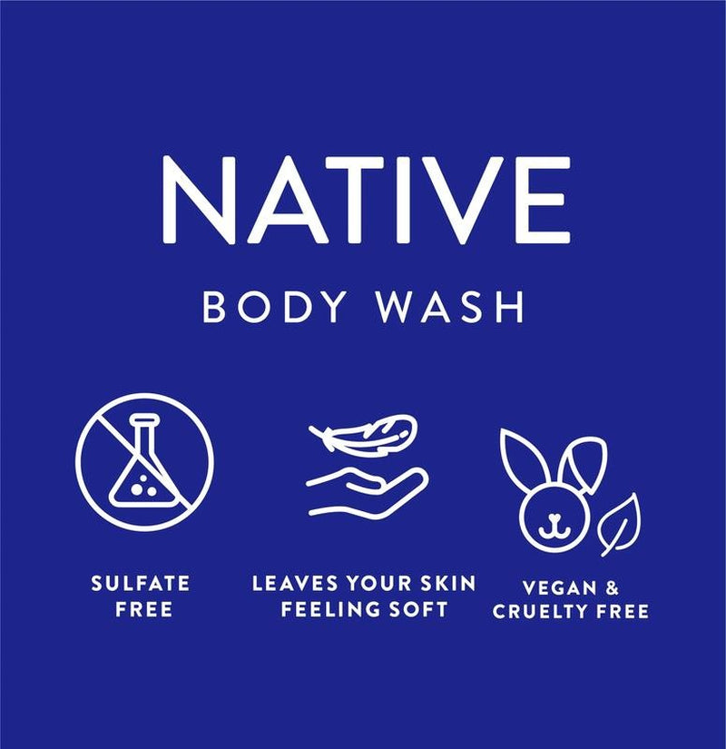 Body Wash, Sulfate Free, Paraben Free, Cucumber & Mint, for Women and Men, 18 Oz