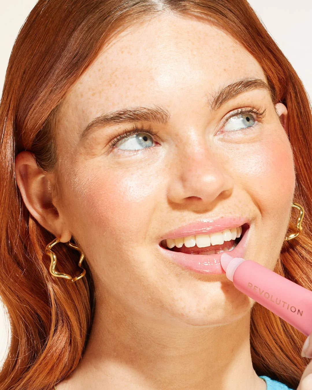 Revolution Juicy Peptide Lip Balm Pink Strawberry
