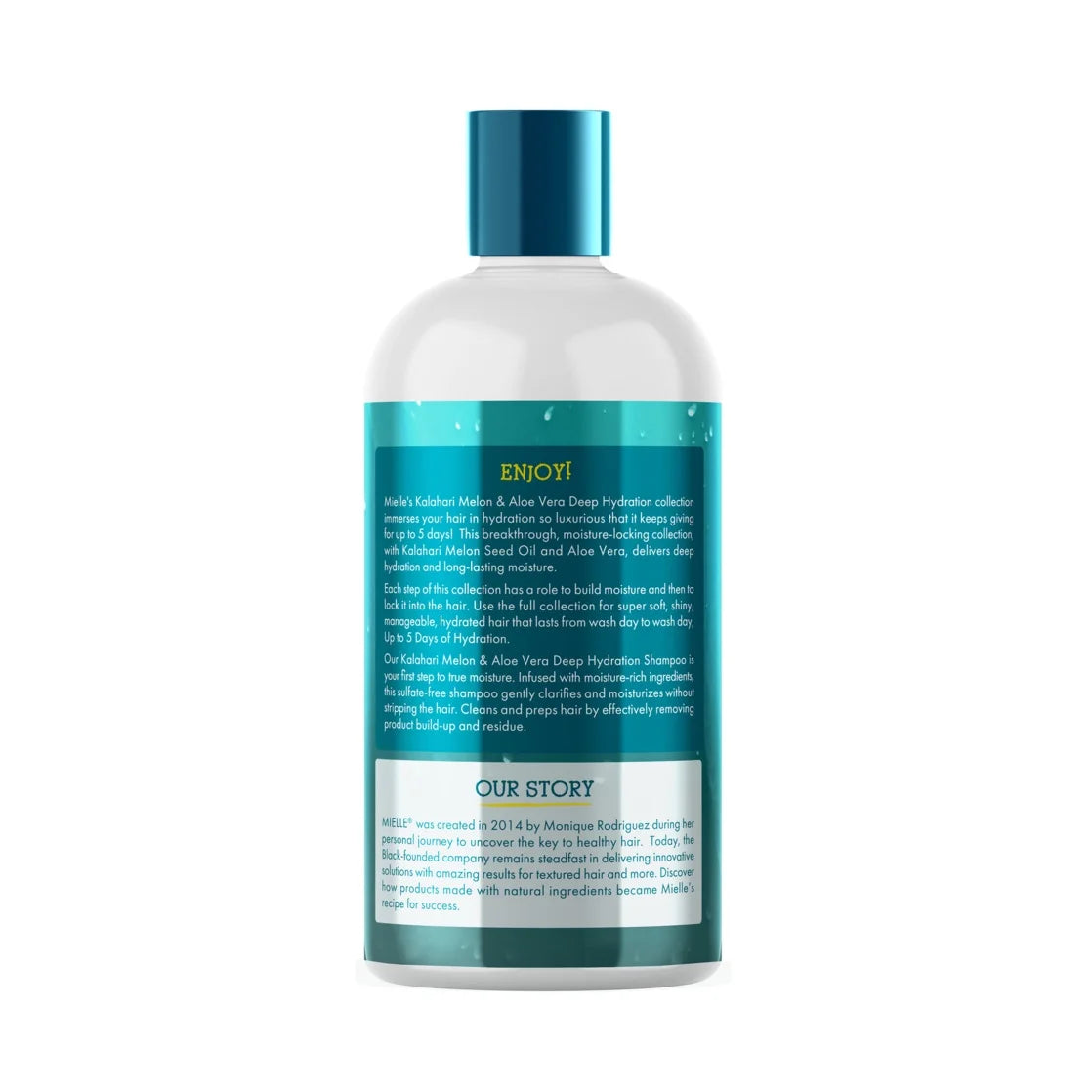 Mielle Kalahari Melon and Aloe Veradeep Hydration Shampoo 12 Oz.