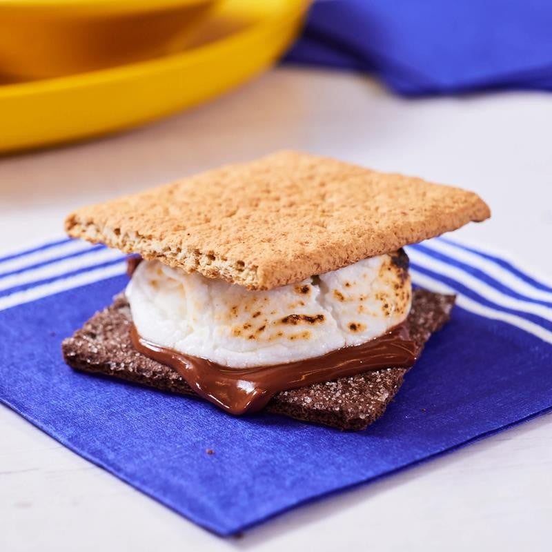 Fresh Stacks Chocolate Graham Crackers, Travel Snacks, 12.2 Oz (6 Multi Snack Pa