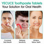 150 Spearmint Tablets , Fluoride Free & Eco Friendly, Travel Mouthwash Tablets, Chewable Toothpaste Tablet 2Pack