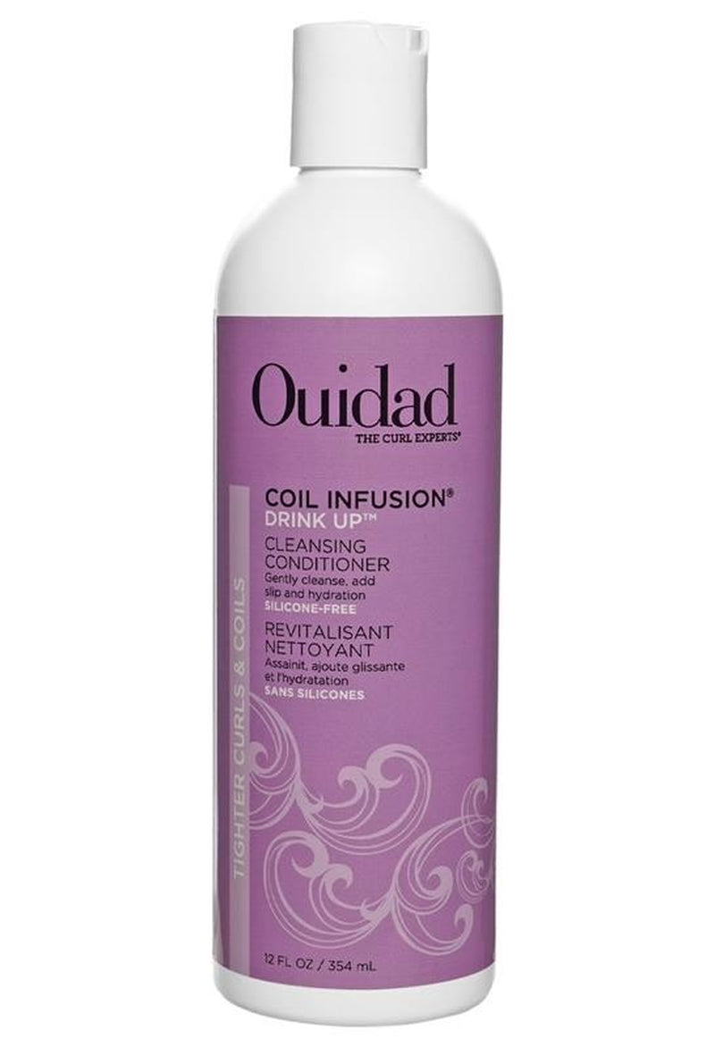 Coil Infusion Drink up Cleansing Conditioner for Curly Hair and Coils, 12 Oz