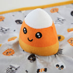 Parent'S Choice 12" X 12" Halloween Lovey Security Blanket, Gray