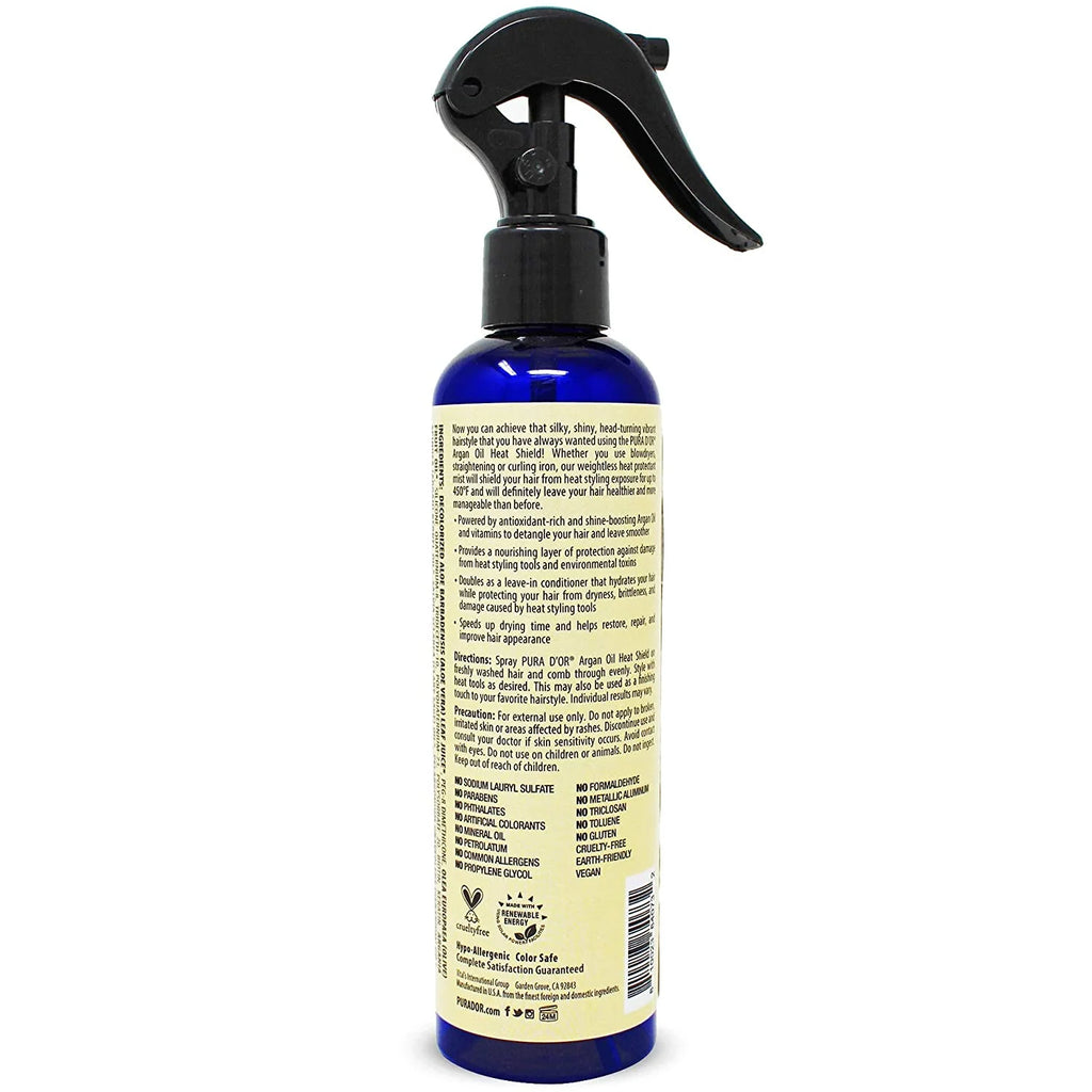 Argan Oil Heat Shield Protectant Spray 8 Fl Oz