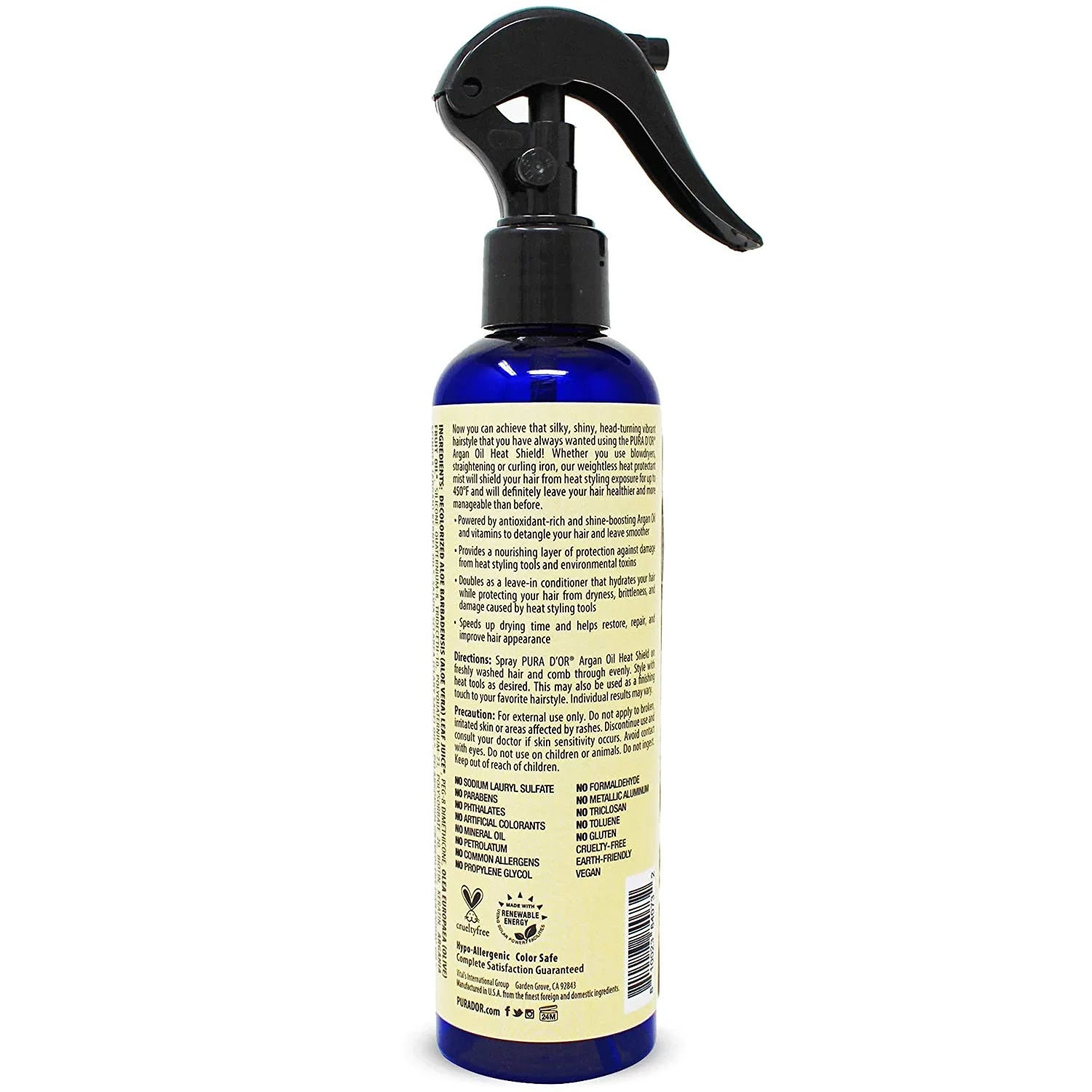 Argan Oil Heat Shield Protectant Spray 8 Fl Oz