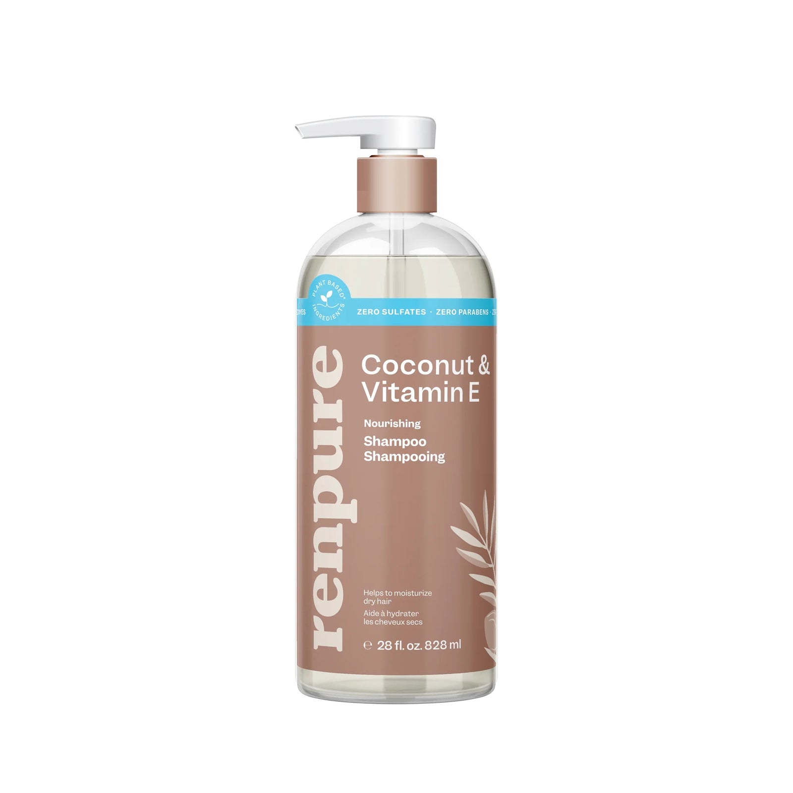 Coconut & Vitamin E Nourishing Shampoo, for All Hair Types, 28 Oz