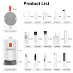 20-In-1 Cleaning Kit Fits for Airpod Earbud, Macbook Laptop Keyboard, Cell Phone