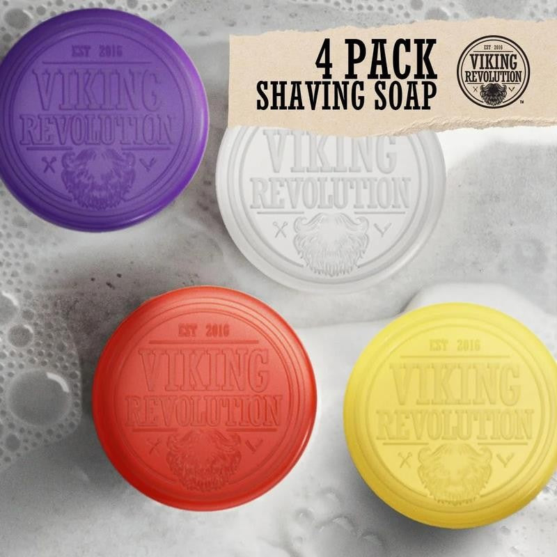 - Shaving Soap for Men - 4 Variety Pack, 2.5Oz